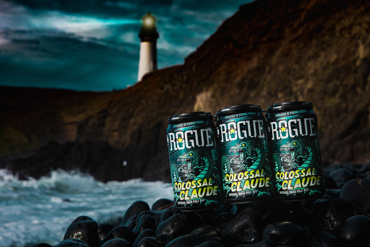 俄勒冈海岸的海怪启发了Rogue Ales Colossal Claude Imperial IPA