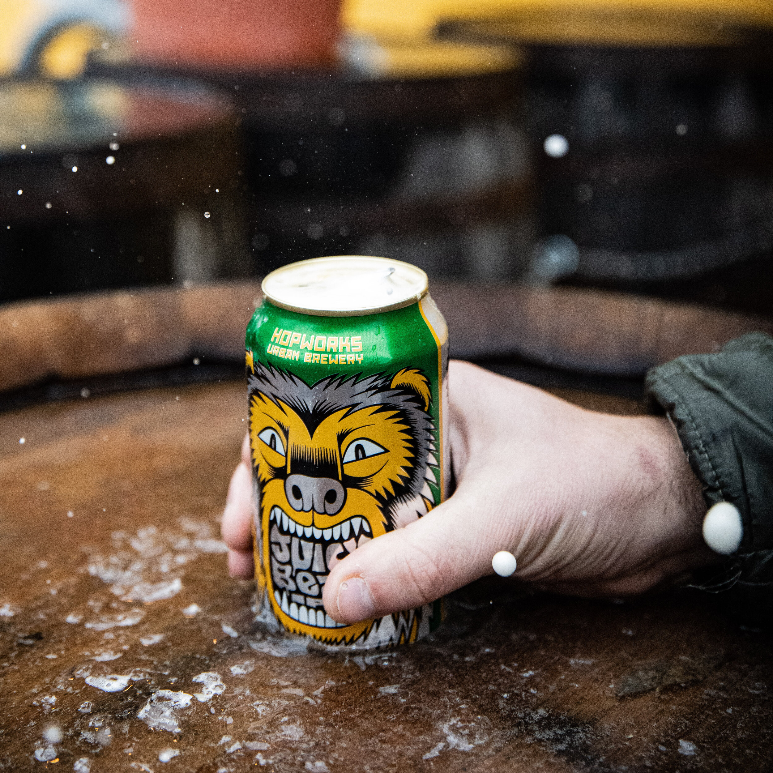 Hopworks Juicy Bear IPA退出休眠状态