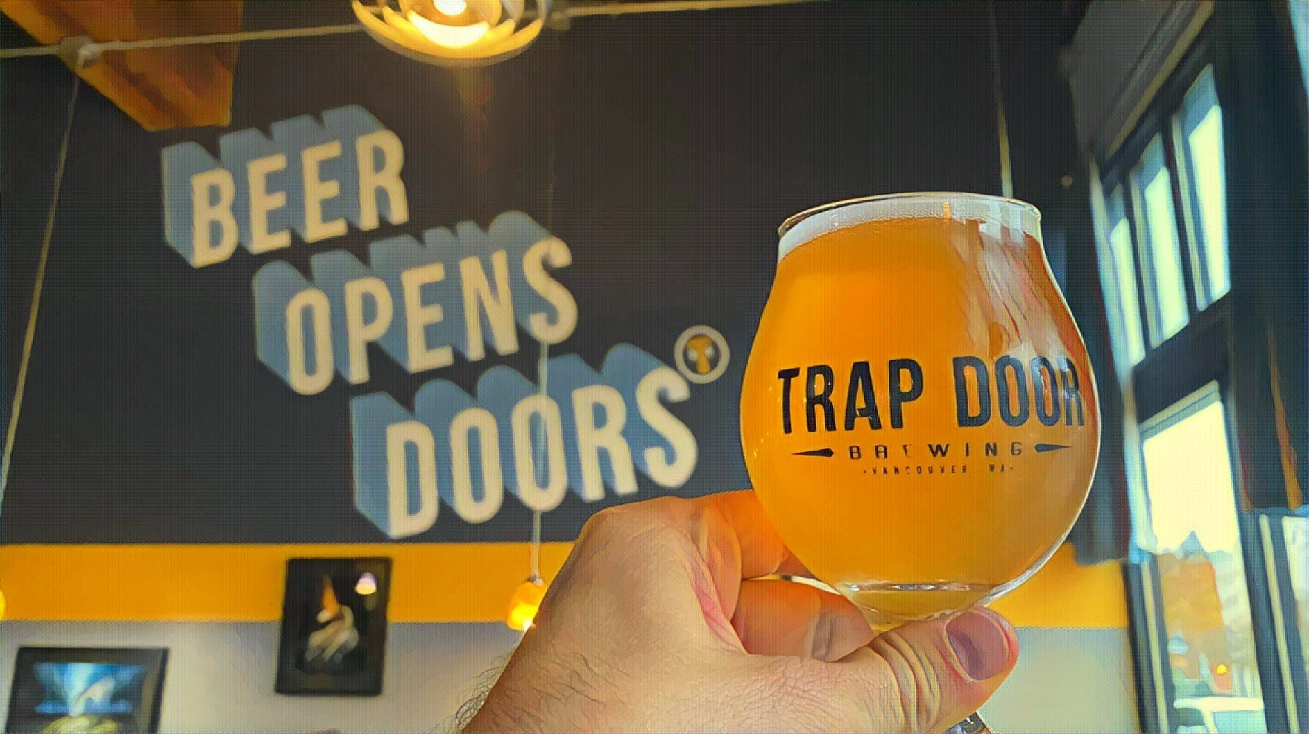 Trap Door Brewing 开业地点位于前 Amnesia Brewing / Logsdon Farmhouse Ales 空间
