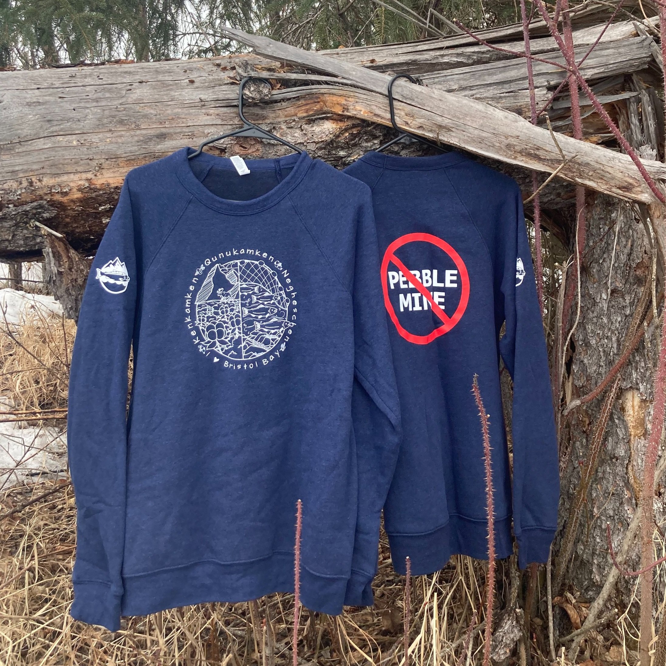 I Love Bristol Bay Crewneck Sweatshirt — United Tribes of Bristol Bay