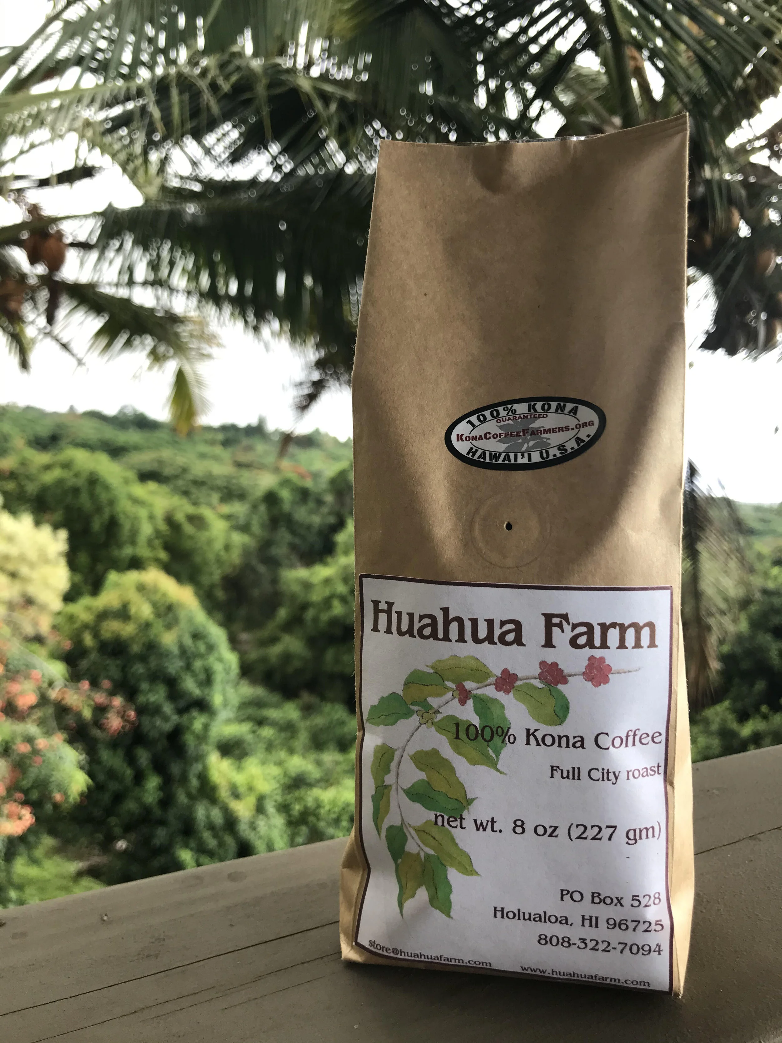 100% Kona Coffee | Huahua Farm — Huahua Farm Vanilla