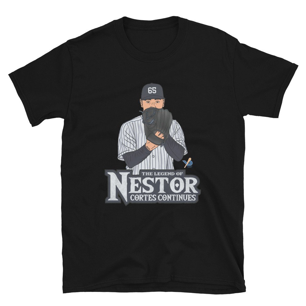 Nestor Cortes #65 New York Yankees 2023 Season White AOP Baseball Shirt  Fanmade