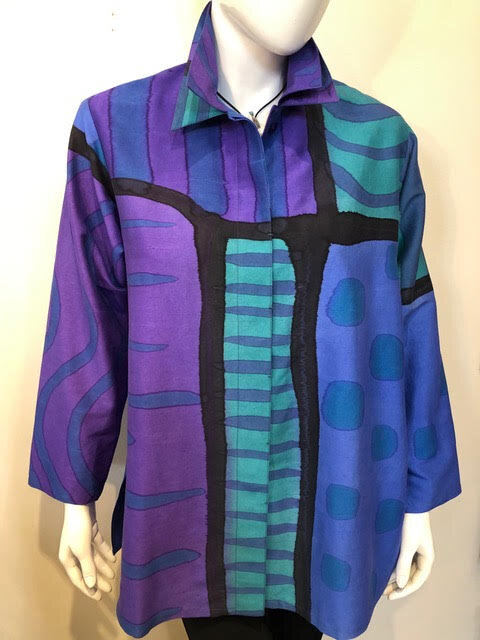 Kay Chapman Double Collar Shirt — Imagine Artwear