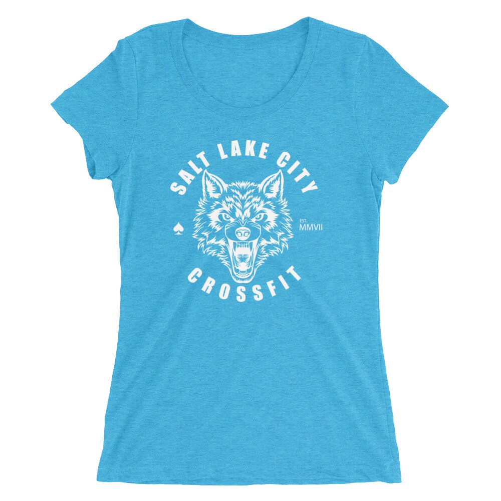 Ladies' short sleeve t-shirt — Salt Lake City CrossFit