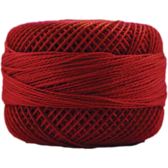Perle Cotton: 1166 Bright Red Perle Cotton: 1166 Bright Red