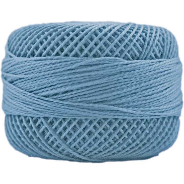Perle Cotton: 3396 Medium Delft Blue Perle Cotton: 3396 Medium Delft Blue