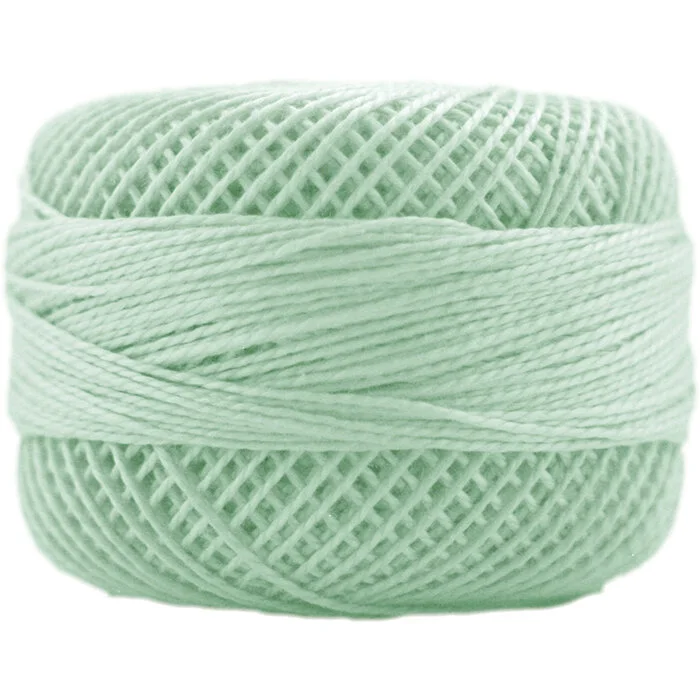 Perle Cotton: 4379 Light Nile Green Perle Cotton: 4379 Light Nile Green