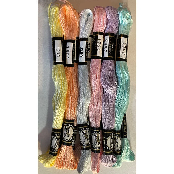 Perle Cotton: 1301 Very Light Apricot Perle Cotton: 1301 Very Light Apricot