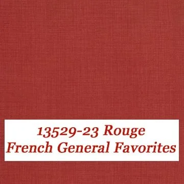 French General Favorites for Moda — Redwork Plus/Scarlet Today French General Favorites for Moda — Redwork Plus/Scarlet Today