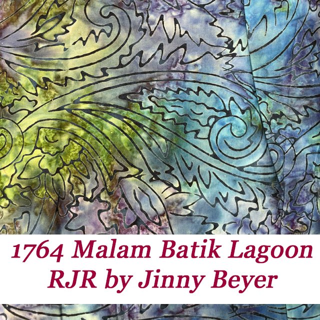 2549-007 Malam Batiks III - Feather - Dark Purple Fabric