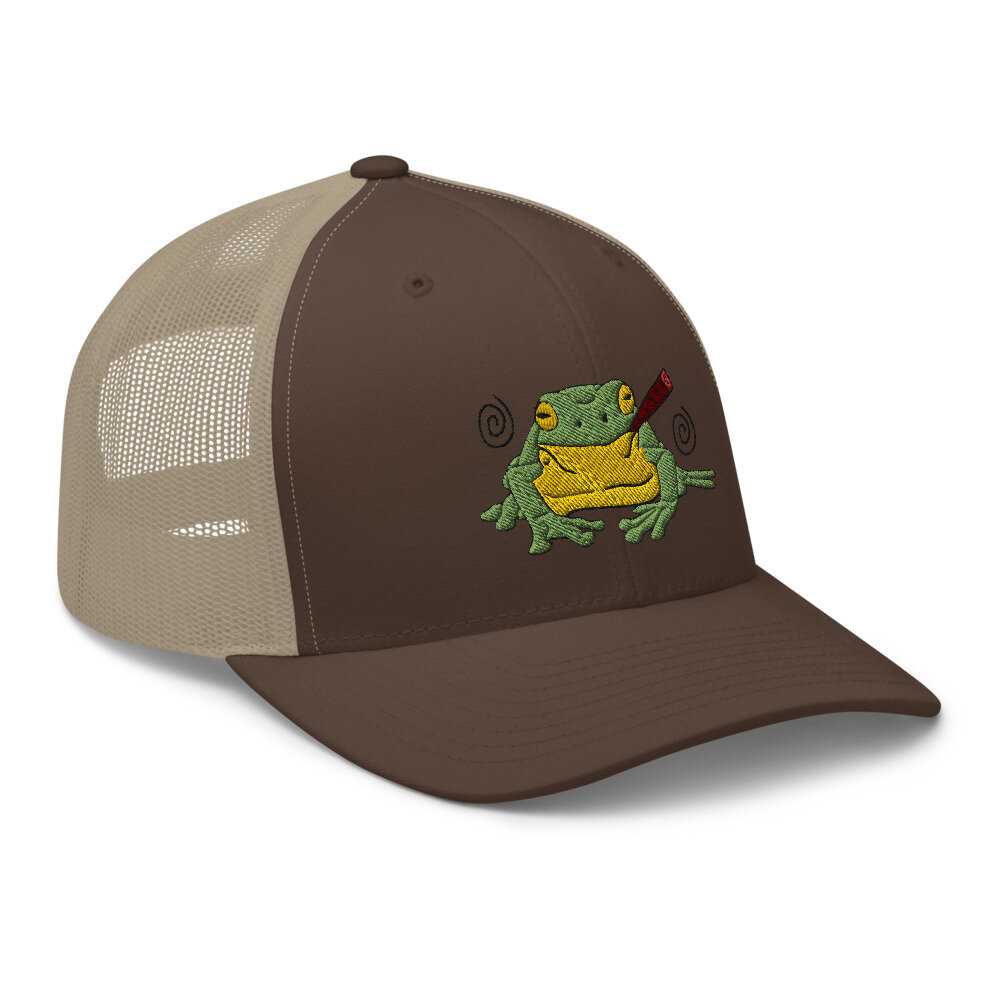 Smoke Cap Trucker — Frog