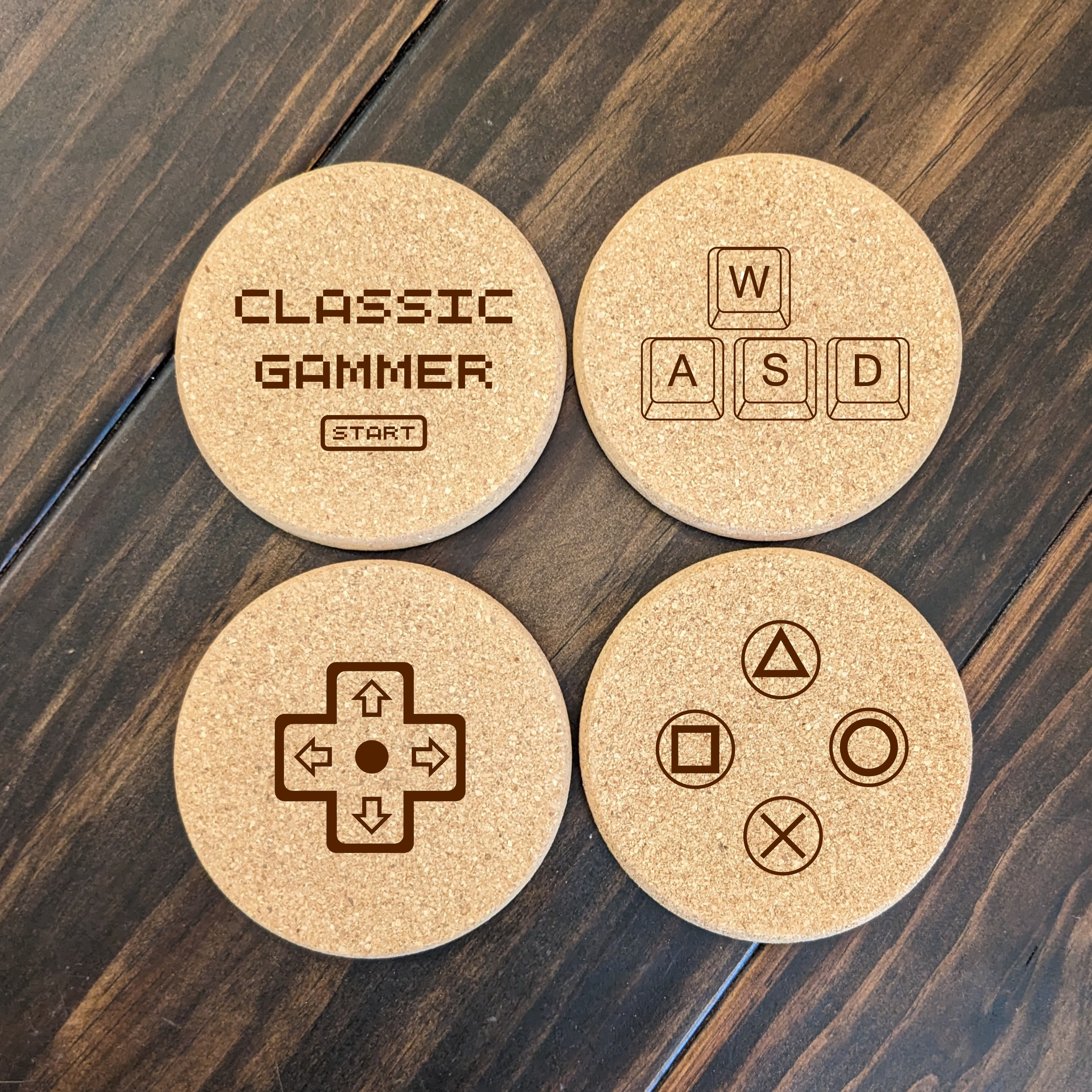 Geeky Slate Coaster Sets — Tilted Tinker