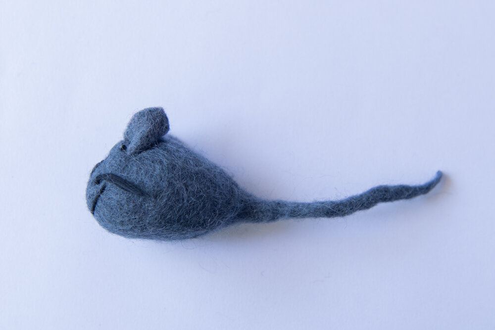 Felt mouse hotsell cat toy