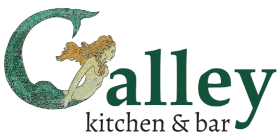 Galley kitchen & bar
