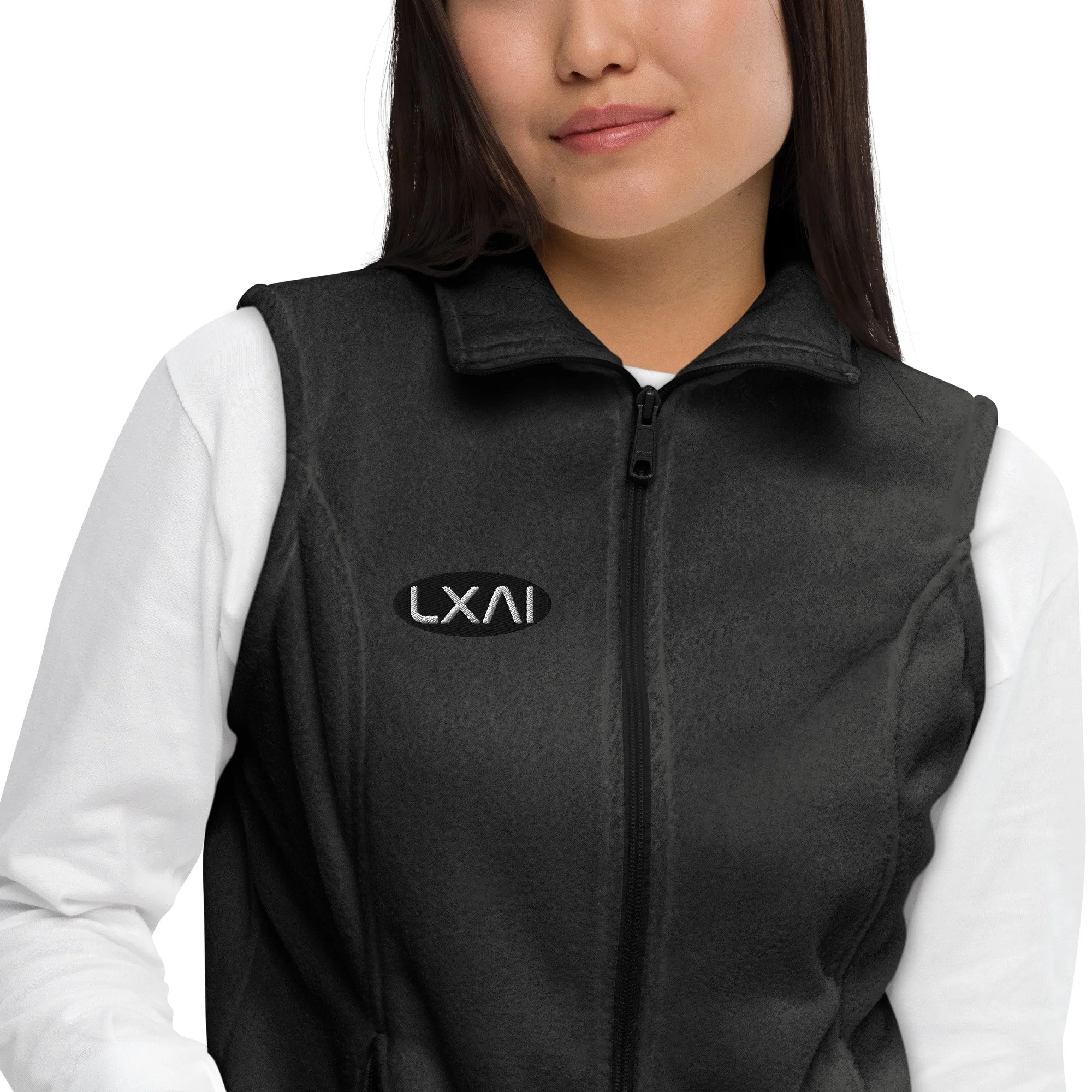 Women's black columbia fleece vest new arrivals