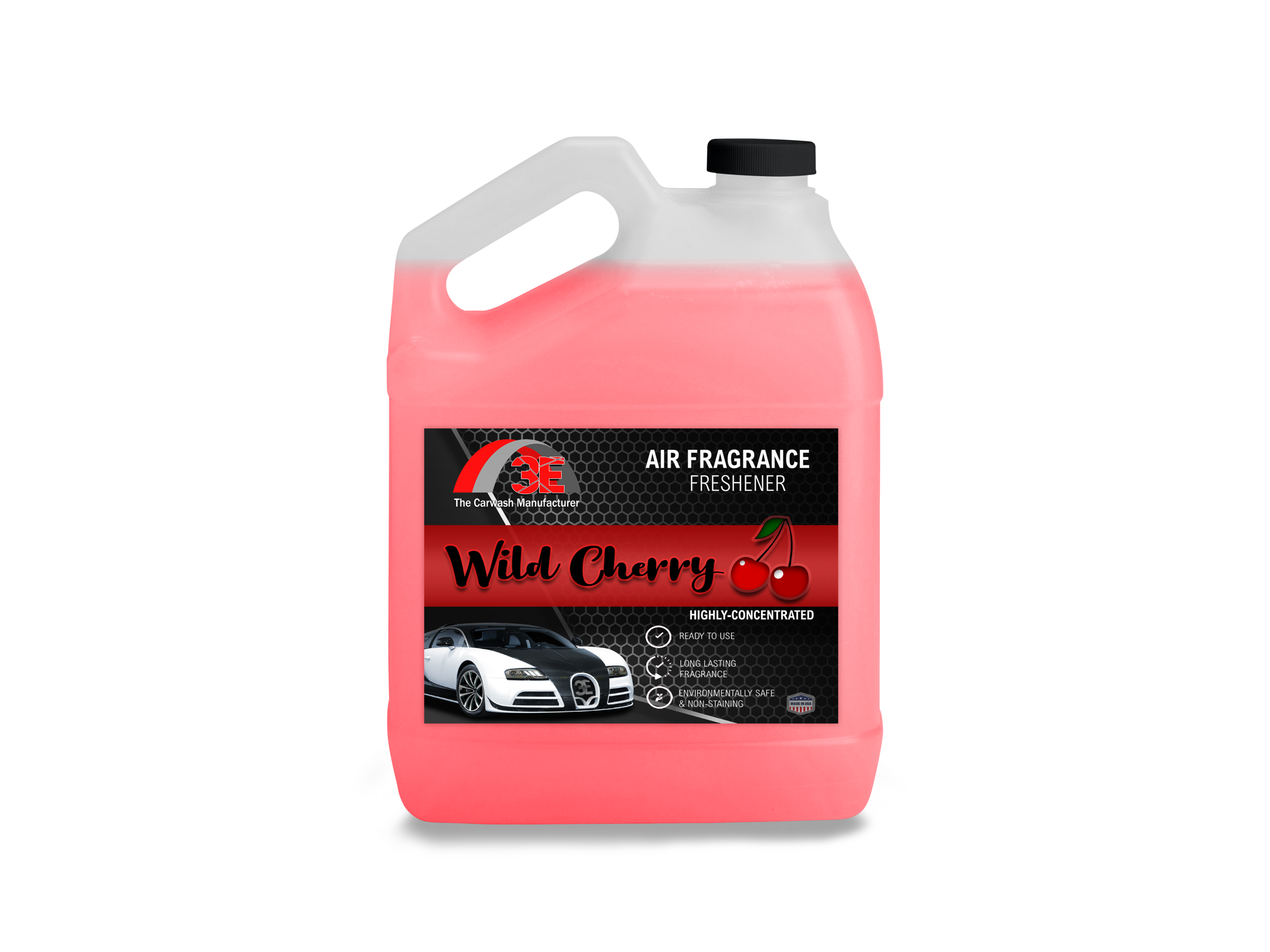 3E Air Freshener Luxurious Vanilla Scent and Odor Eliminator Car Fragrance,  Premium Scent, Ready to Use, Oil-based, 16 Fl Oz spray Bottle 