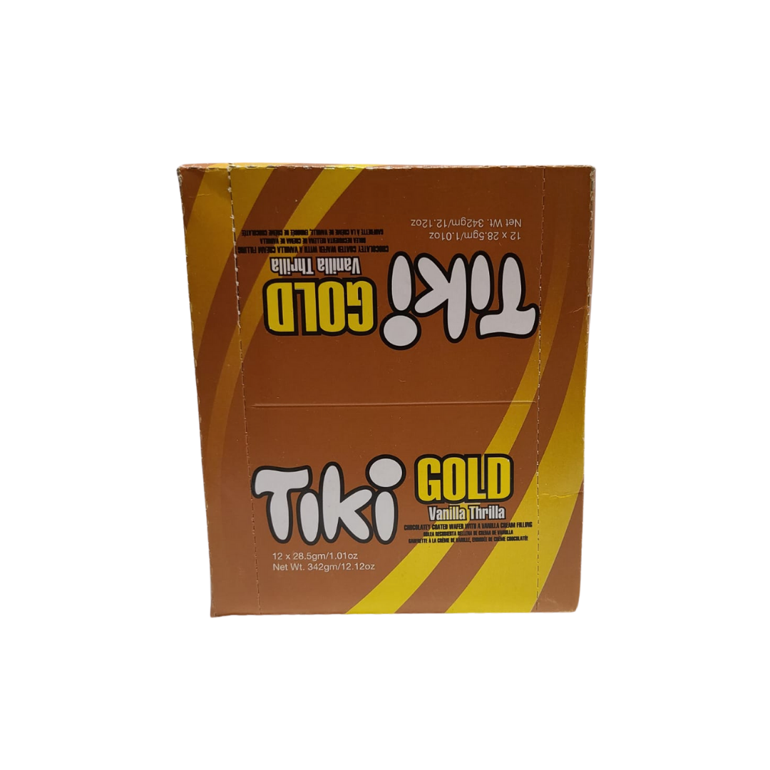 Tiki Gold Chocolate Coated Wafer Bars 30g — The Caribbean Export Company