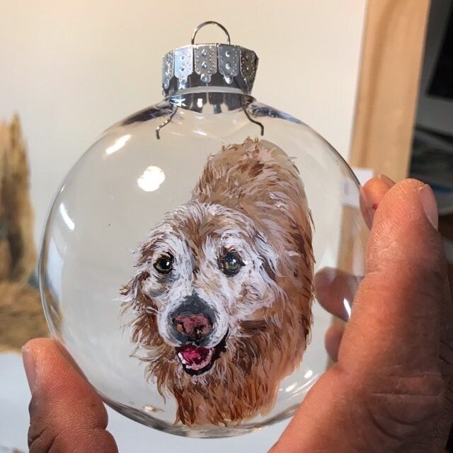 Personalized hot sale pet ornament