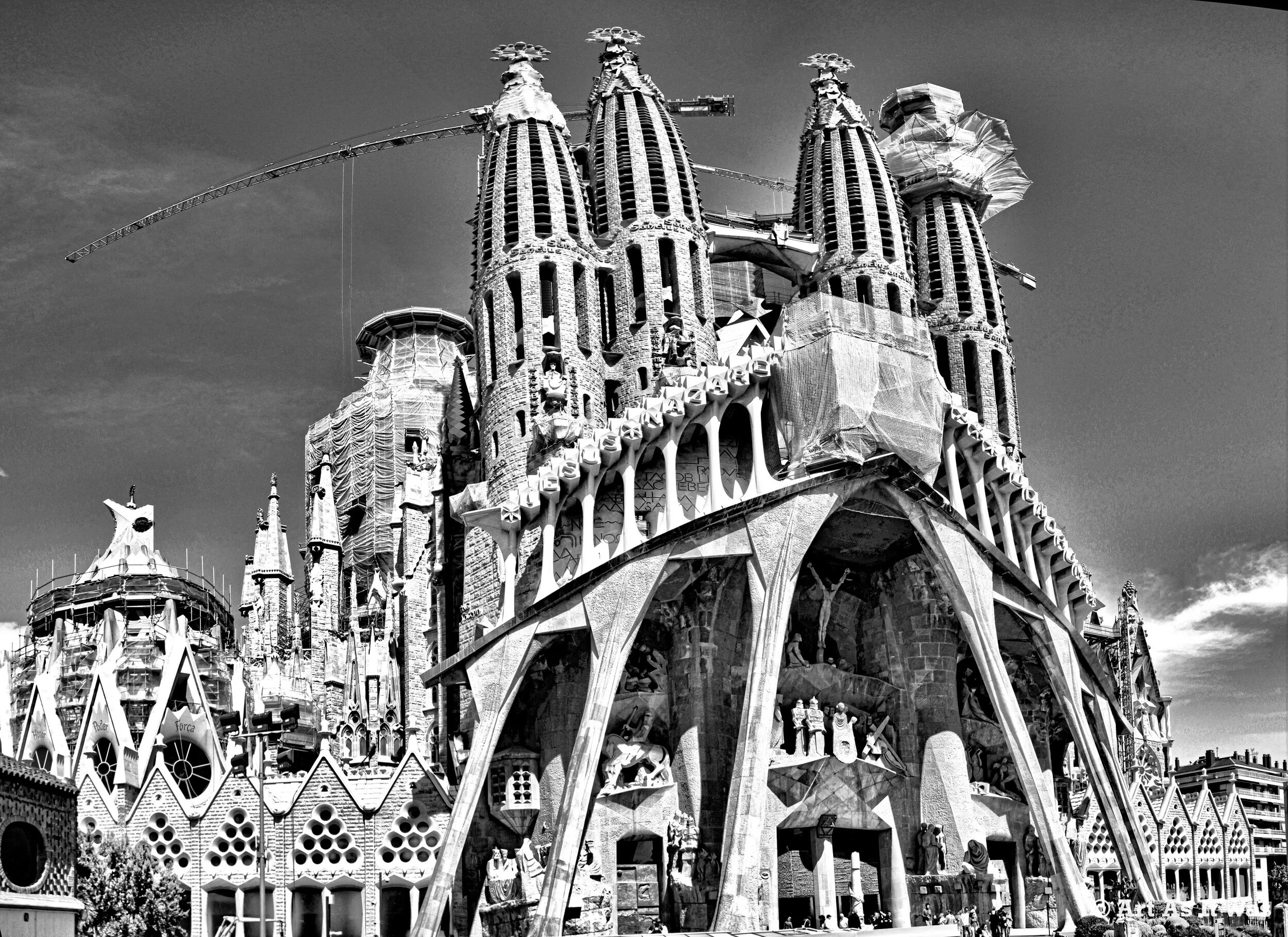 Spain, Barcelona's Sagrada Familia — ART AS IT WAS Spain, Barcelona's Sagrada Familia — ART AS IT WAS