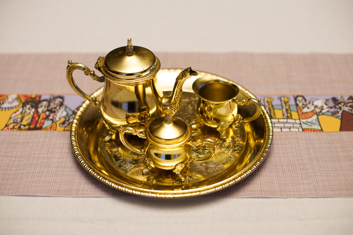 Royal Brass Boona or Tea Set — Saba Java