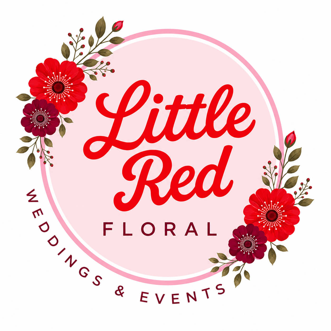 Little Red Floral