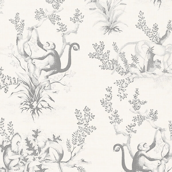 Cymepaye Toile Du Jouy Fabric by Tradescant and Son — Kale Tree