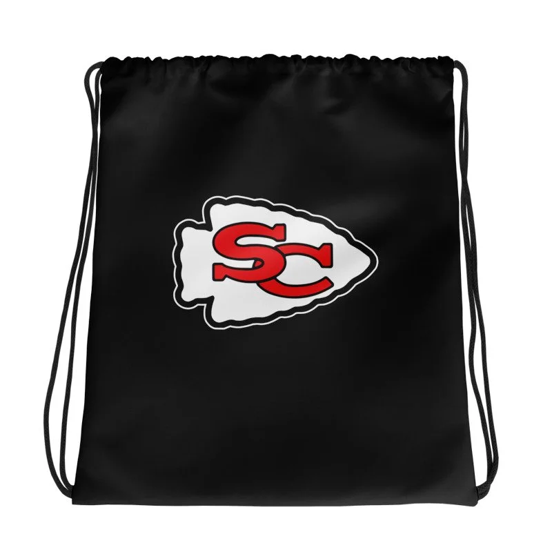 BLESS U x SPLR Logo Drawstring Bag Custom Logo! GIFT BAGS - Bulk