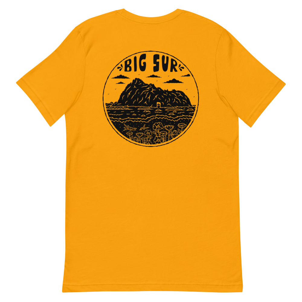 Big Sur Pfeiffer Badge Deluxe T-Shirt — BigSurCali.com