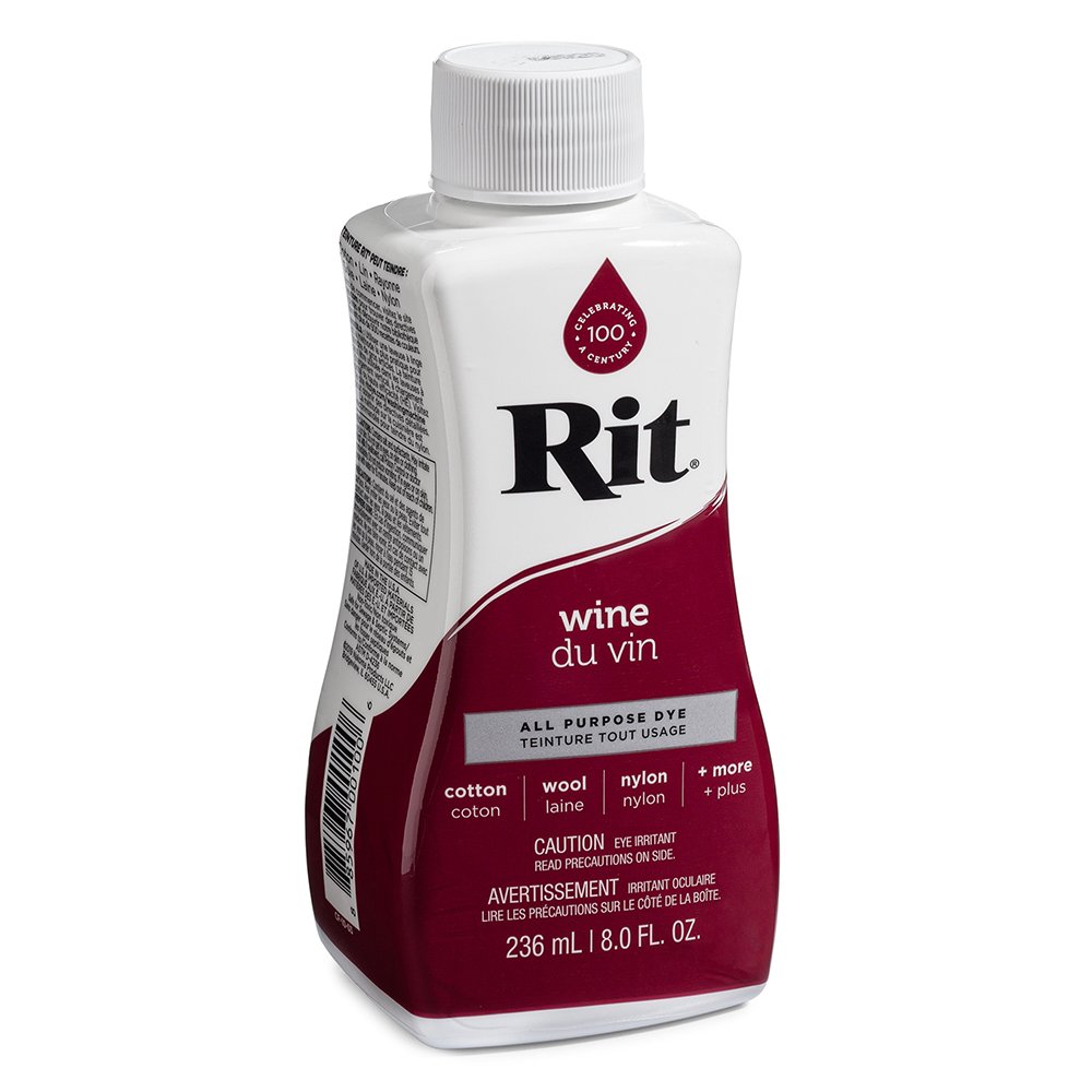 Rit All Purpose Dye, Wine - 8.0 fl oz