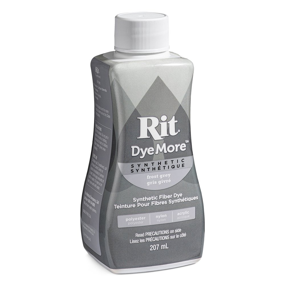 Rit DyeMore Frost Gray Synthetic Fiber Dye - Liquid Dye - Dye