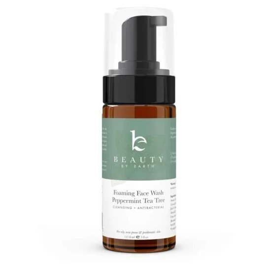foaming face wash tea tree