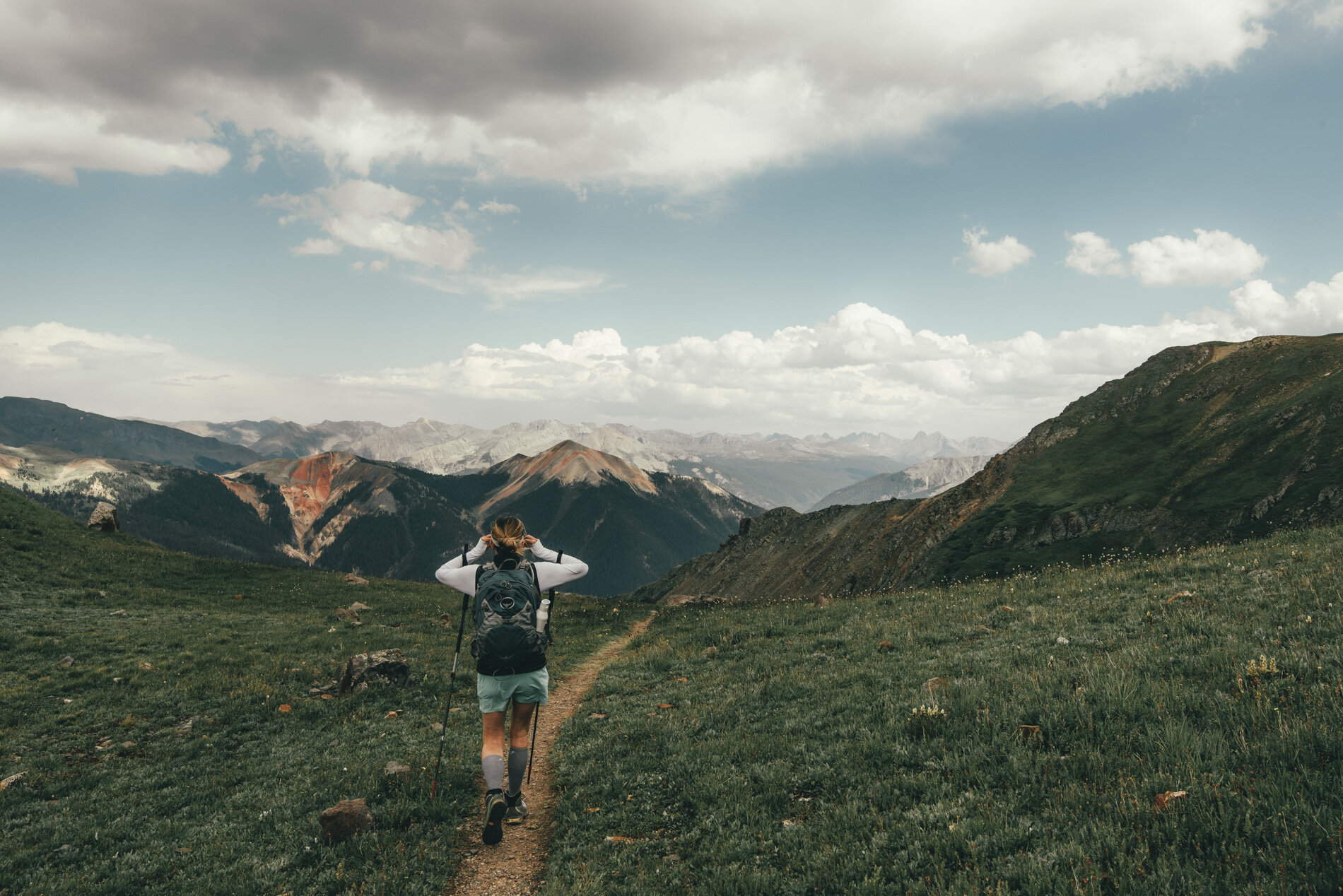 Woman Hiking 