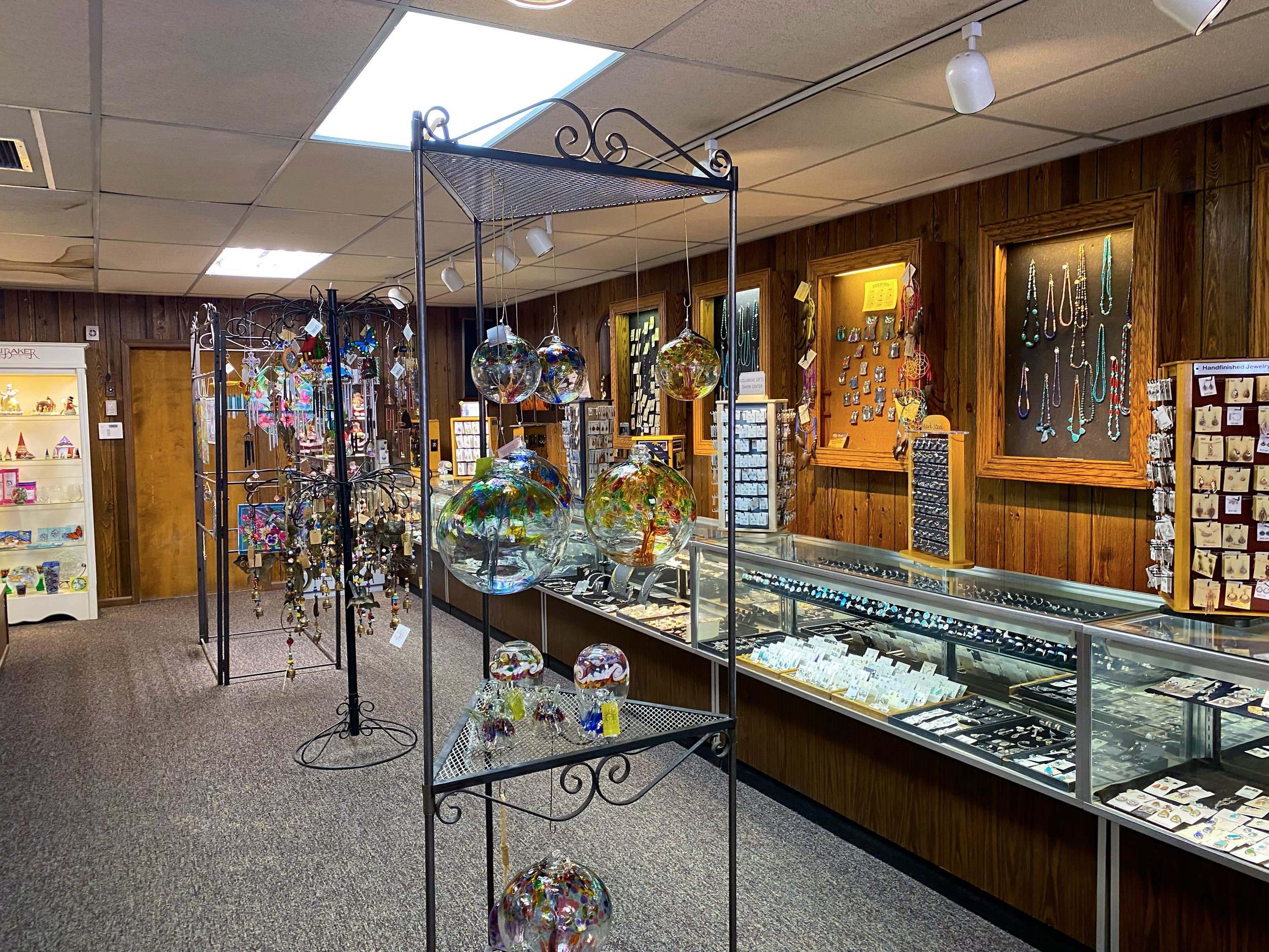 Inside of Columbine Gifts & Jewelry