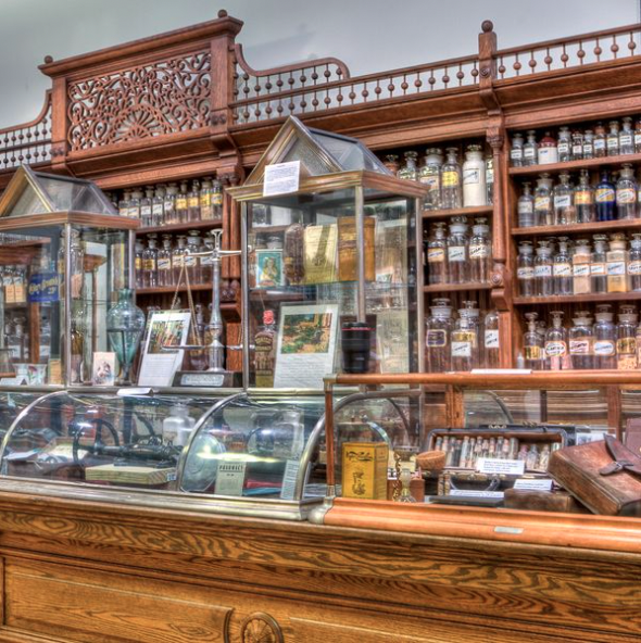 Counter in the Ouray Alchemist