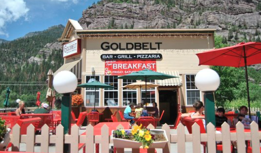 Street view of Goldbelt Bar & Grill