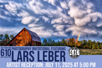 Cabin with neat clouds and rainbow