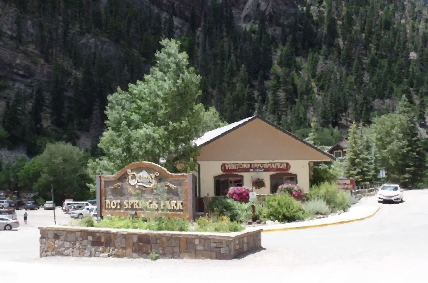 Street view of Ouray Visitor Center