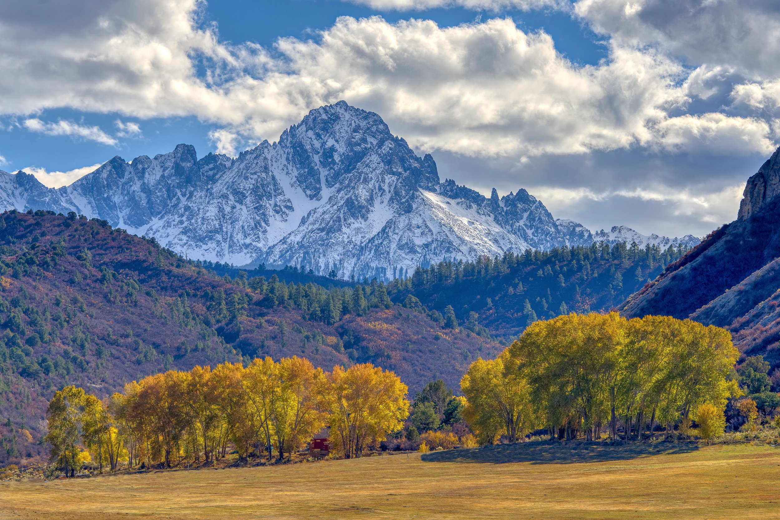 Mt. Sneffels in the fall