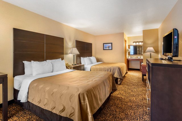 Two Queen Beds in hotel