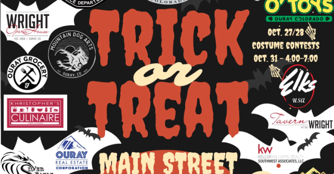 Trick or Treat Main Street Flyer