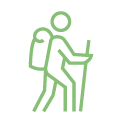 Hiking icon