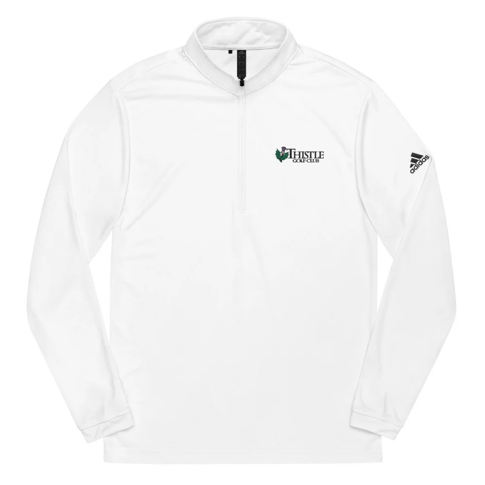 Adidas quarter store zip mens
