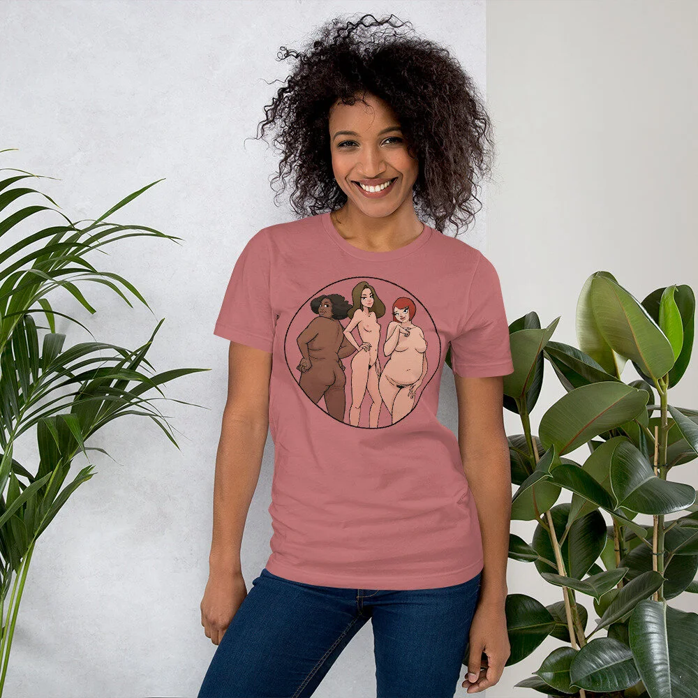 All bodies Short Sleeve Unisex T Shirt Steamy Lit Bookstore