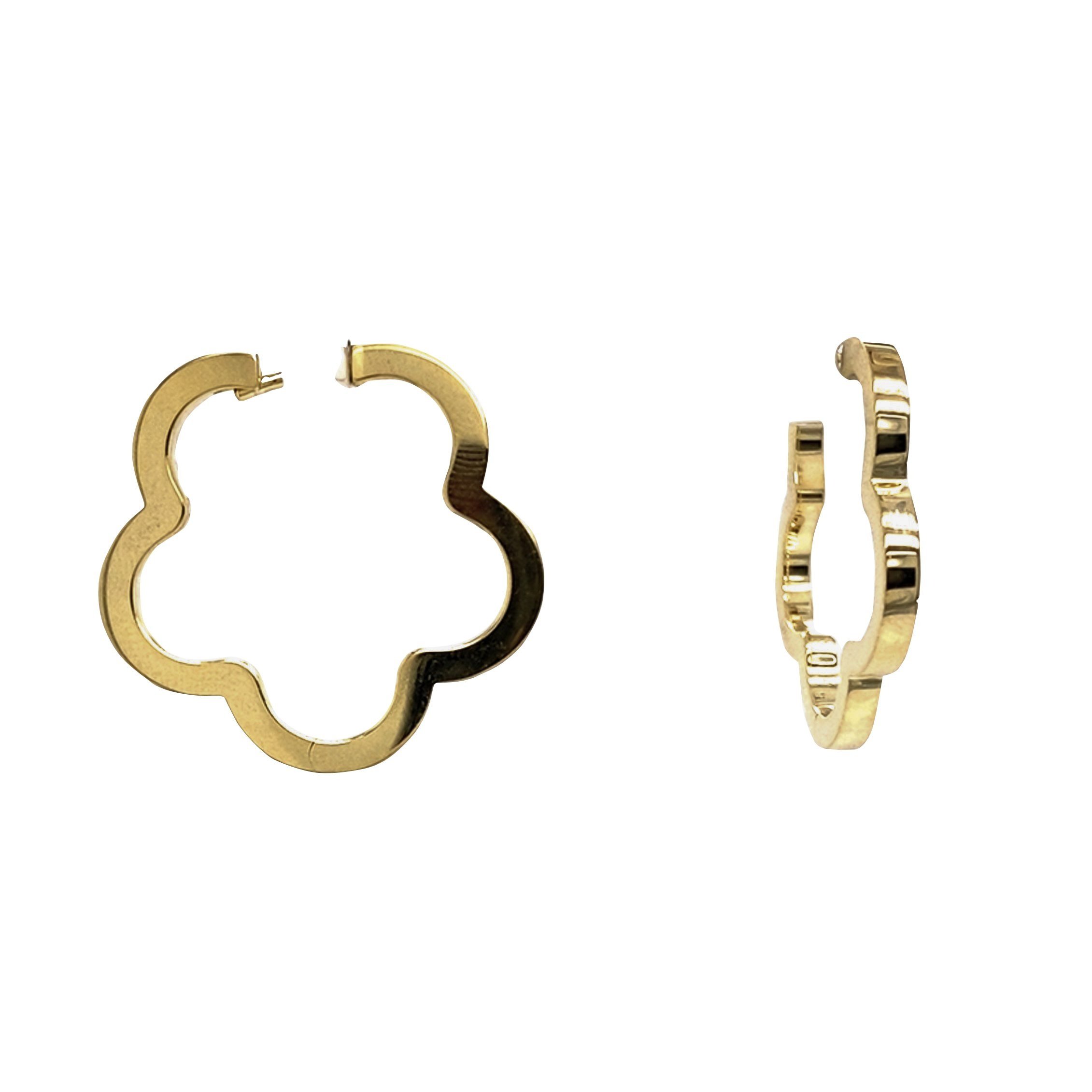 flower hoop earrings/06-07940 — Melissa Designer Jewelry