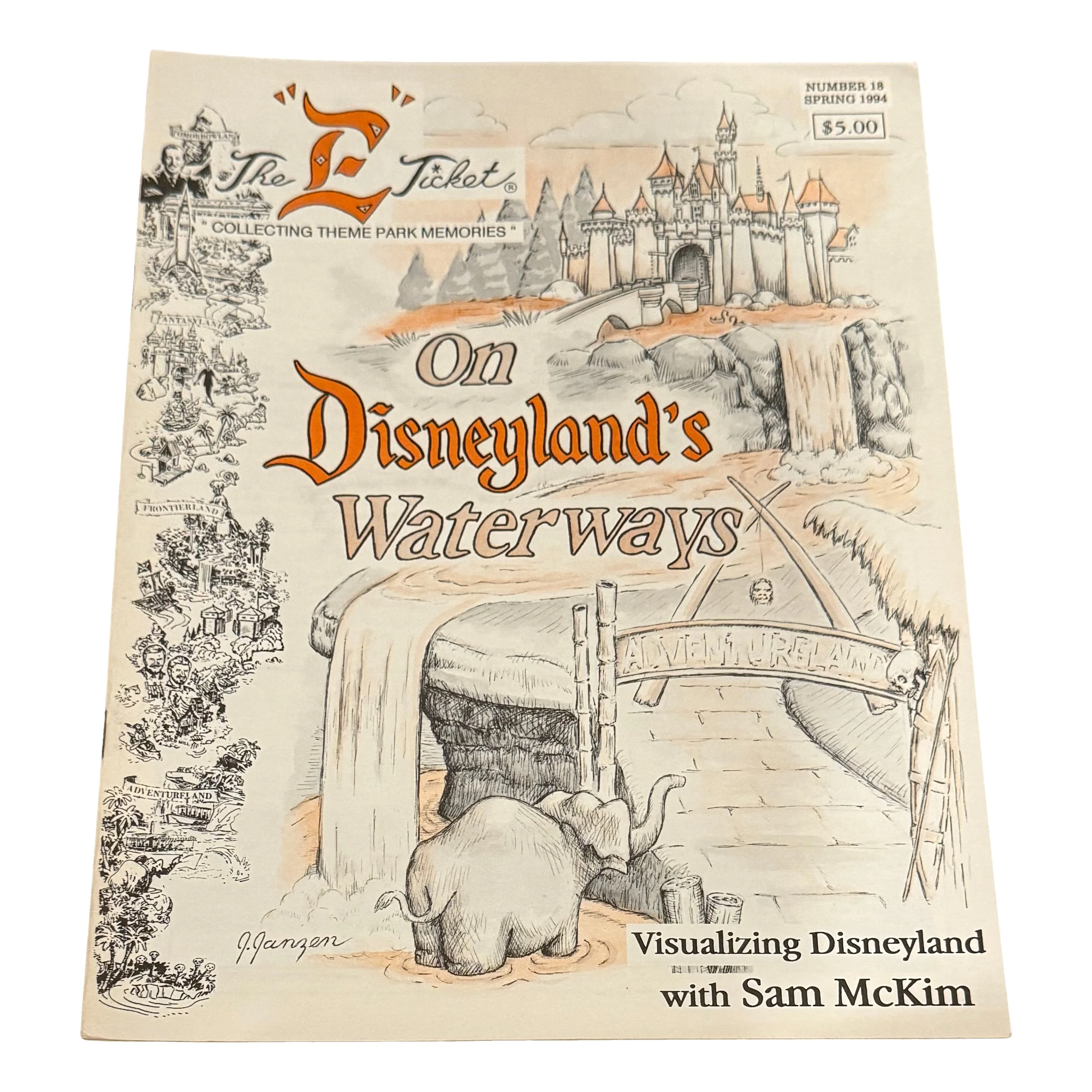Disney “The E Ticket” Magazine Issue No. 14 - 22 — Mercer Island