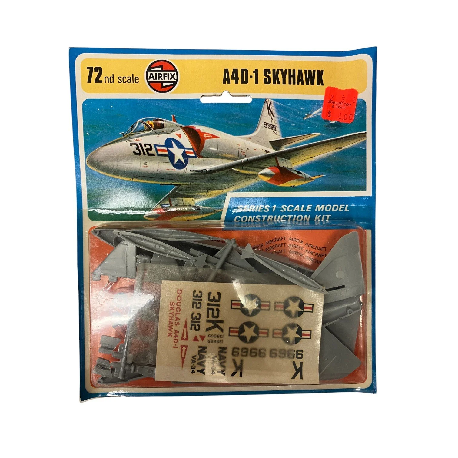 Vintage Airfix Aircraft Model Kit 1:72 Scale - Factory Sealed