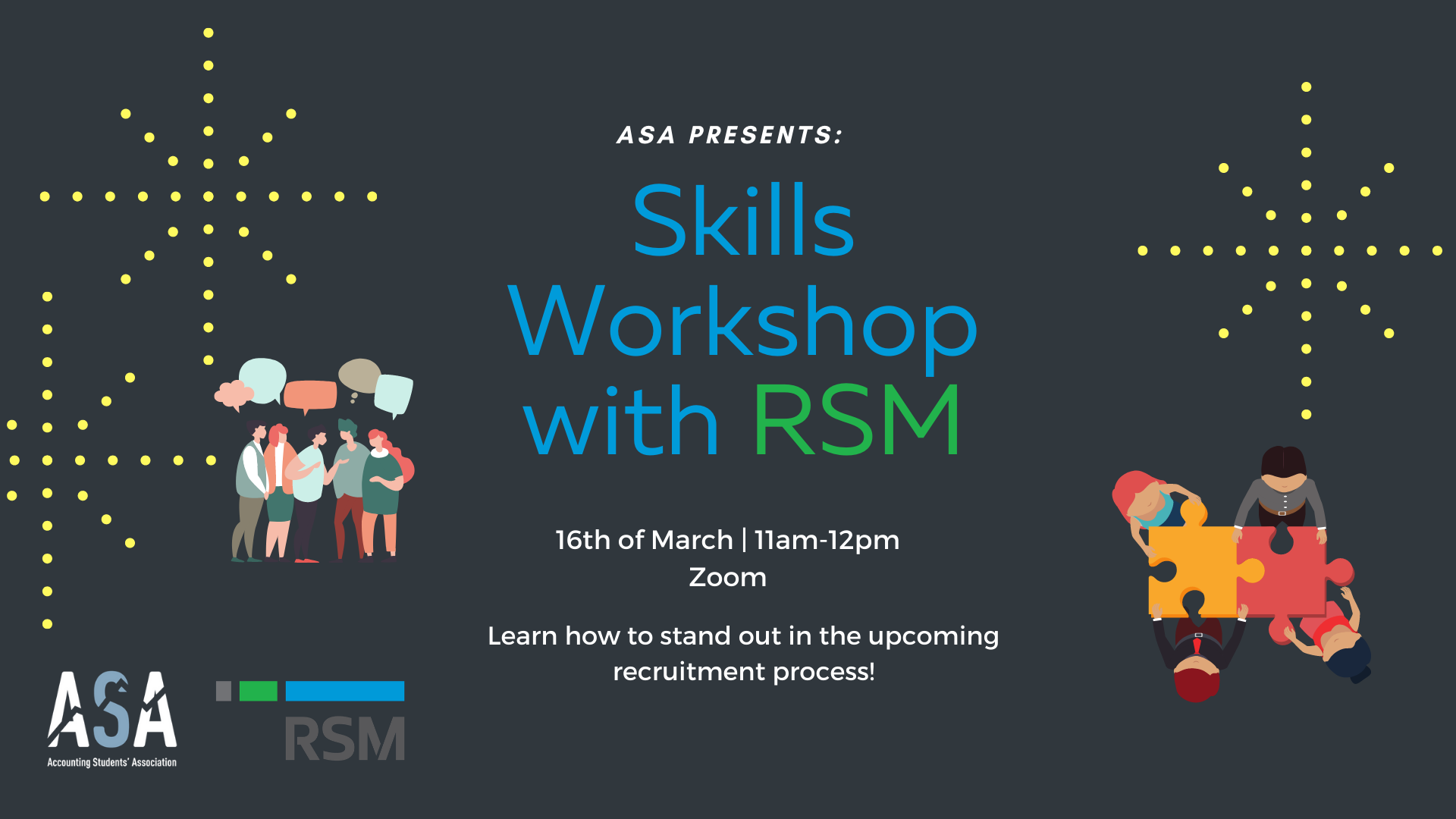 ASA Presents: Skills Workshop with RSM
