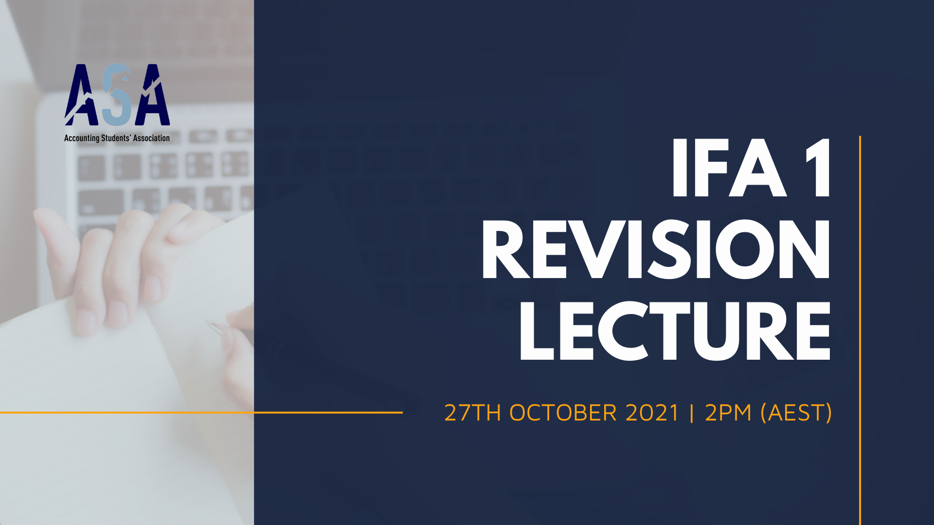 ACCT10002 Introductory Financial Accounting 1 Revision Lecture