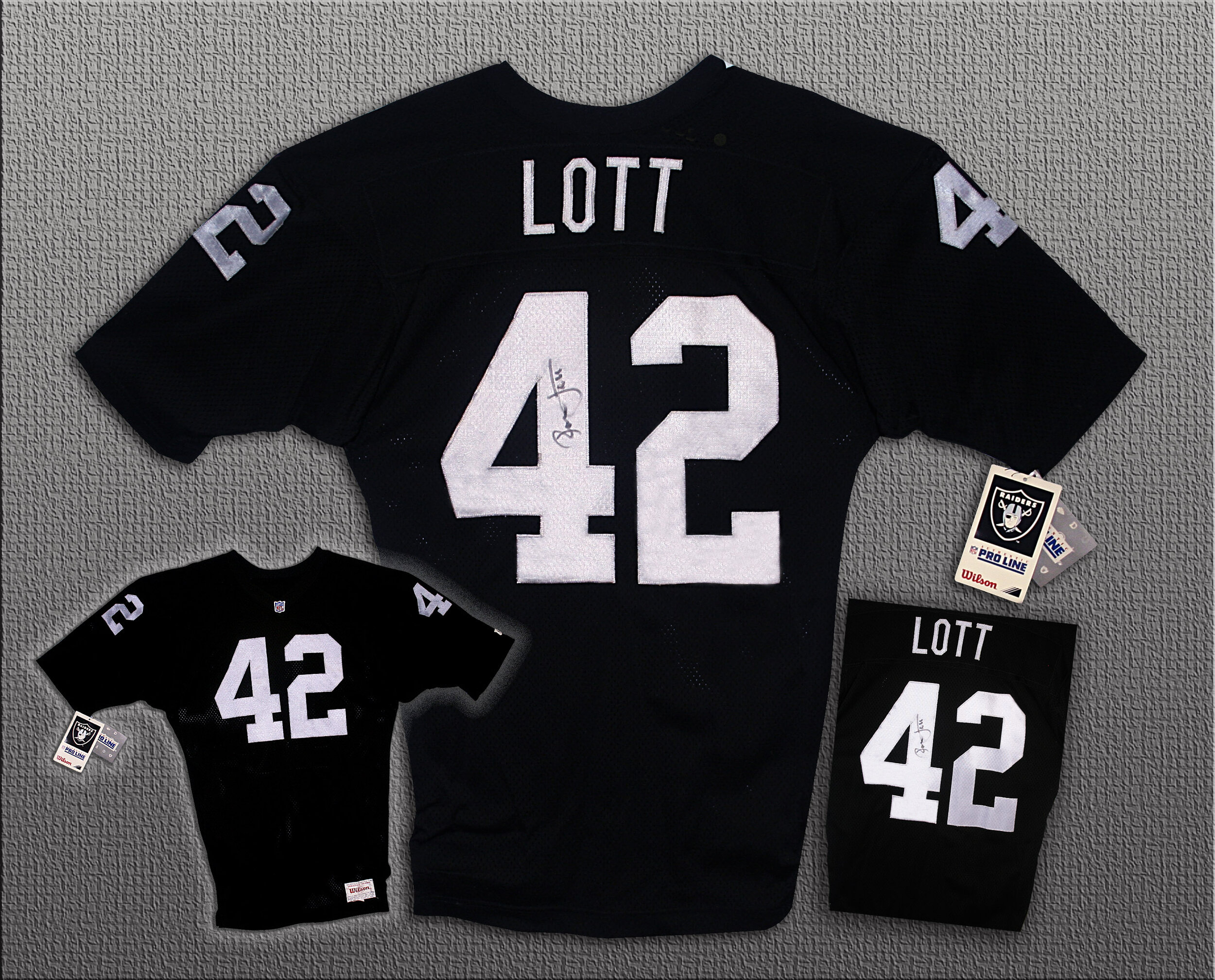 Ronnie Lott #42 - Los Angeles Raiders — What For! -Authentic