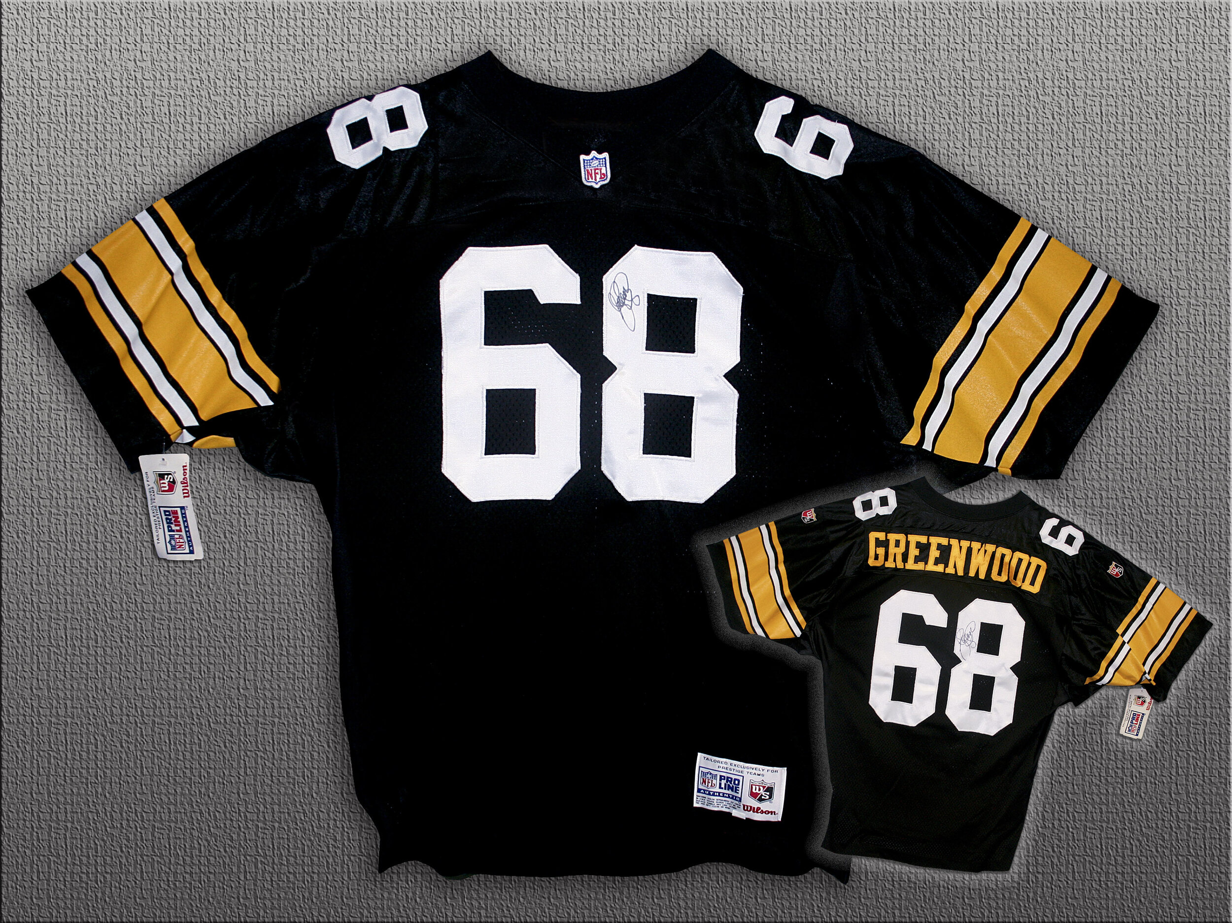 steelers authentic game jersey